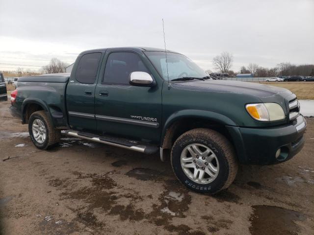5TBRT34193S396121 - 2003 TOYOTA TUNDRA ACCESS CAB SR5 GREEN photo 4
