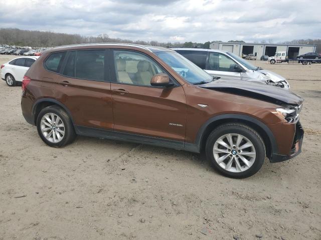 5UXWZ7C38H0V94006 - 2017 BMW X3 SDRIVE28I BROWN photo 4