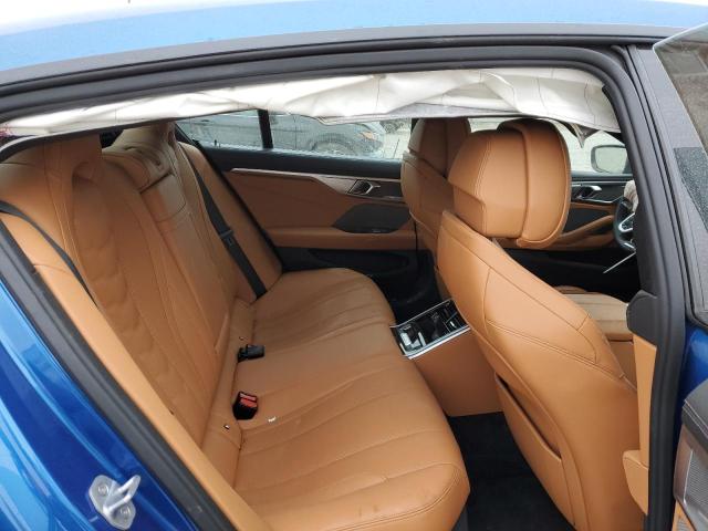 WBAGV8C00LCD53156 - 2020 BMW M850XI BLUE photo 10
