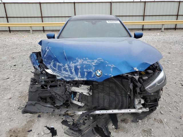 WBAGV8C00LCD53156 - 2020 BMW M850XI BLUE photo 5