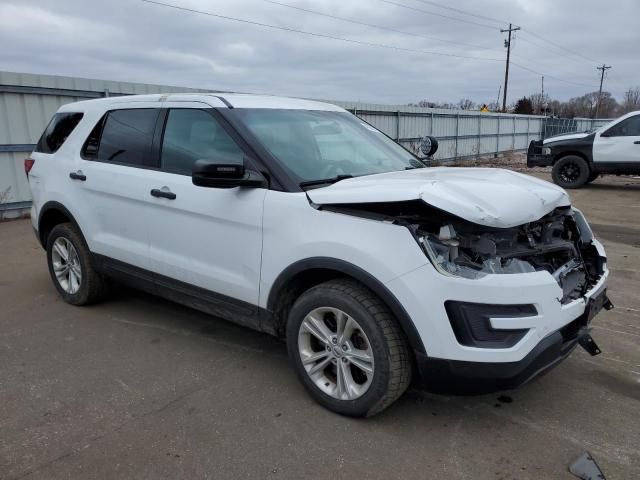 1FM5K8AR3GGB88926 - 2016 FORD EXPLORER POLICE INTERCEPTOR 白色 照片 4