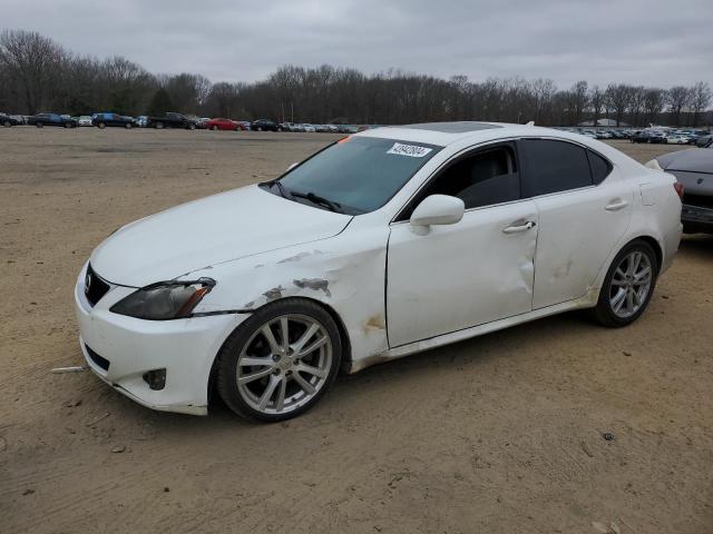 JTHBK262675049321 - 2007 LEXUS IS 250 WHITE photo 1