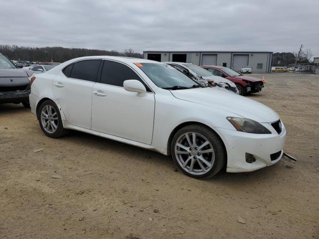 JTHBK262675049321 - 2007 LEXUS IS 250 WHITE photo 4