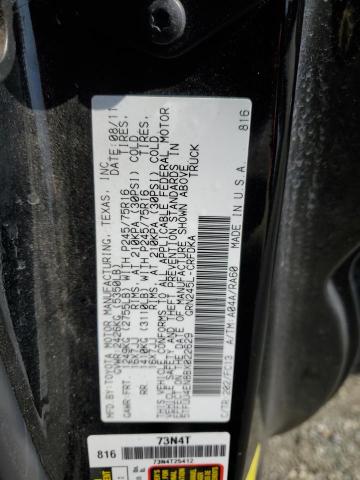 5TFUU4EN8BX022629 - 2011 TOYOTA TACOMA ACCESS CAB 黑色 照片 13