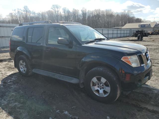 5N1AR18W15C769911 - 2005 NISSAN PATHFINDER LE შავი ფოტო 4
