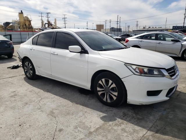 1HGCR2F3XFA195657 - 2015 HONDA ACCORD LX WHITE photo 4