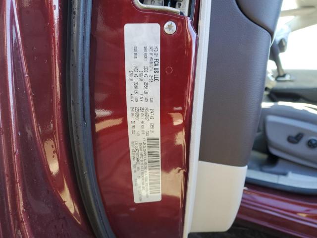 2C4RC1CG7KR644391 - 2019 CHRYSLER PACIFICA LX BURGUNDY photo 13