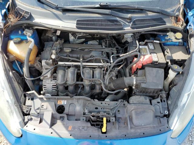 3FADP4BJ7EM203861 - 2014 FORD FIESTA SE BLUE photo 11