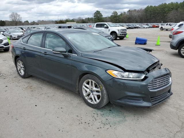 3FA6P0H79GR175824 - 2016 FORD FUSION SE GREEN photo 4