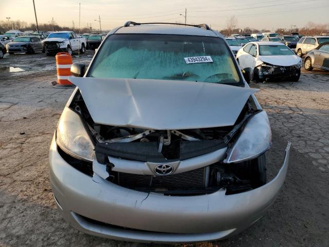 5TDZK23C28S107126 - 2008 TOYOTA SIENNA CE BEIGE photo 5