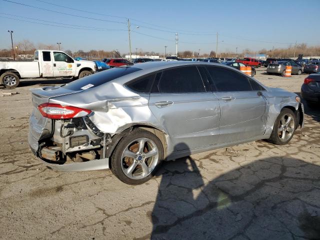 3FA6P0HD1ER120335 - 2014 FORD FUSION SE SILVER photo 3