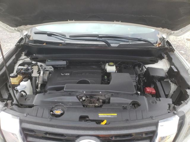 5N1DR2MN3HC904035 - 2017 NISSAN PATHFINDER S 白色 照片 12