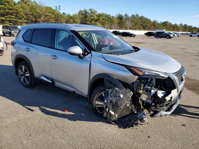 5N1BT3CB6NC708950 - 2022 NISSAN ROGUE SL SILVER photo 4