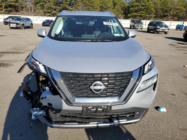 5N1BT3CB6NC708950 - 2022 NISSAN ROGUE SL SILVER photo 5