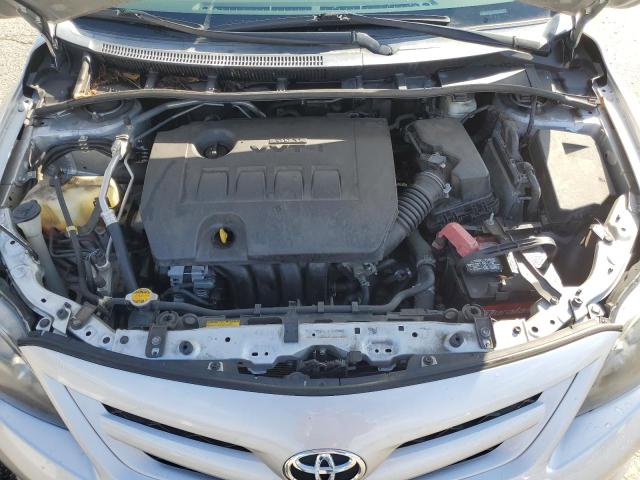 5YFBU4EE2DP191182 - 2013 TOYOTA COROLLA LE BASE GRAY photo 11