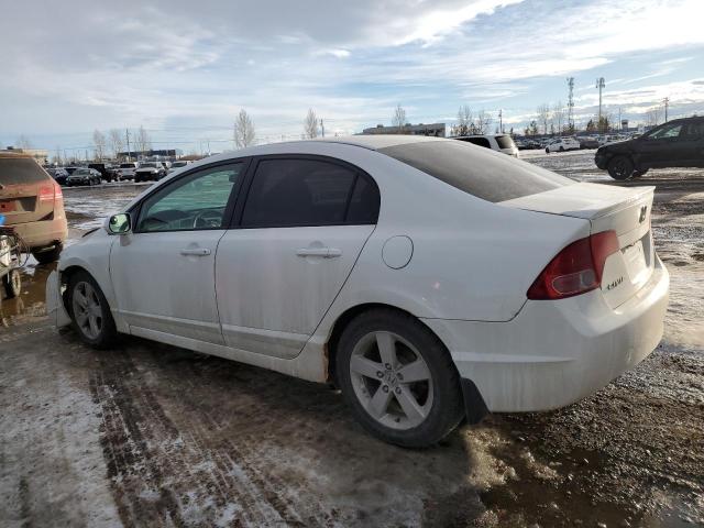 2HGFA16518H104280 - 2008 HONDA CIVIC LX WHITE photo 2