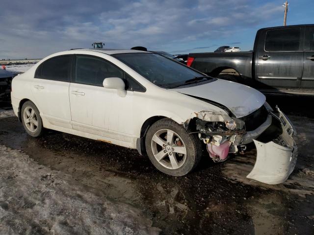 2HGFA16518H104280 - 2008 HONDA CIVIC LX WHITE photo 4