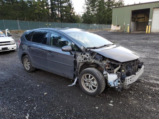 JTDZN3EUXFJ024525 - 2015 TOYOTA PRIUS V GRAY photo 4