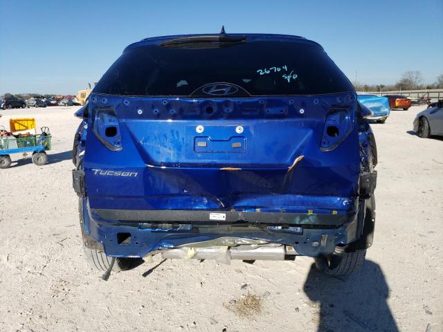 5NMJE3DE0RH340887 - 2024 HYUNDAI TUCSON LIMITED BLUE photo 6