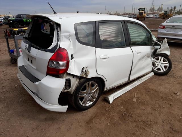 JHMGD38647S037269 - 2007 HONDA FIT S 白色 照片 3