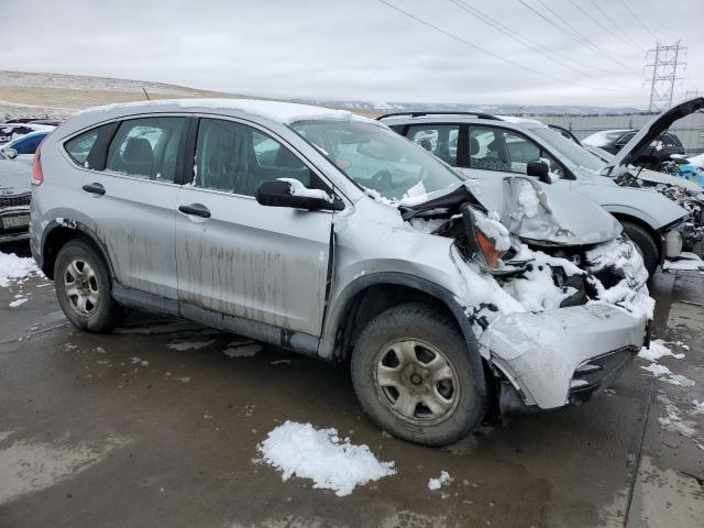 2HKRM4H35EH670672 - 2014 HONDA CR-V LX SILVER photo 4