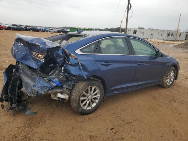 5NPE24AF1KH802332 - 2019 HYUNDAI SONATA SE BLUE photo 3