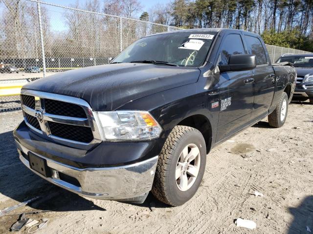 1C6RR7TT2KS691087 - 2019 RAM 1500 CLASS SLT შავი ფოტო 1