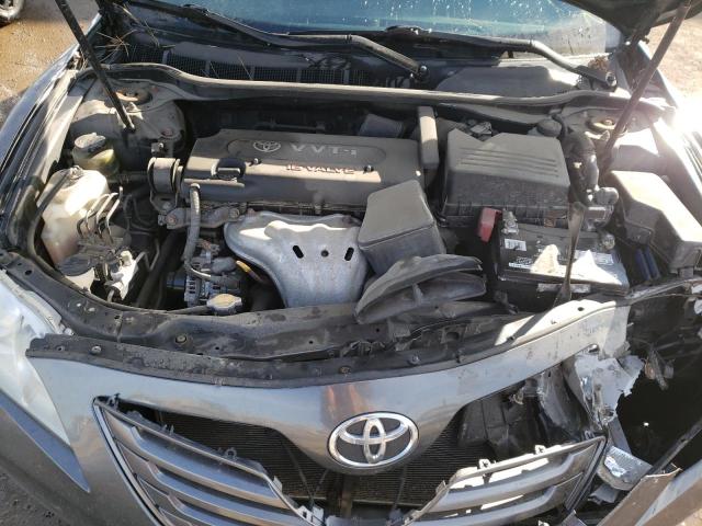 JTNBE46K573092320 - 2007 TOYOTA CAMRY CE GRAY photo 11