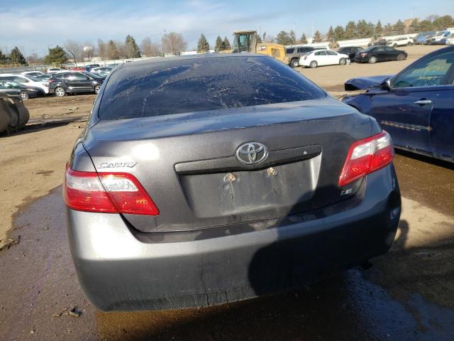 JTNBE46K573092320 - 2007 TOYOTA CAMRY CE GRAY photo 6