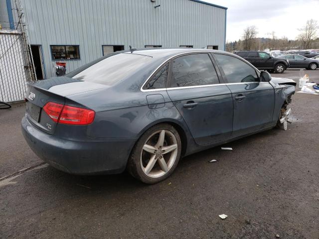 WAUMF78K69N037422 - 2009 AUDI A4 PRESTIGE BLUE photo 3