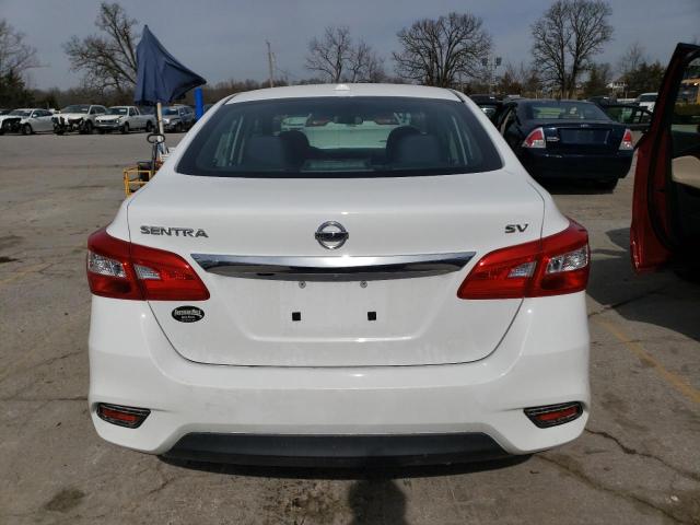 3N1AB7APXJY272455 - 2018 NISSAN SENTRA S WHITE photo 6