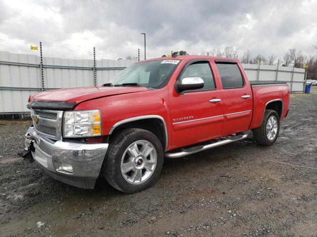 3GCPCSE00CG133447 - 2012 CHEVROLET SILVERADO C1500 LT RED photo 1