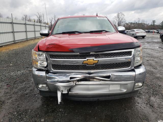 3GCPCSE00CG133447 - 2012 CHEVROLET SILVERADO C1500 LT RED photo 5