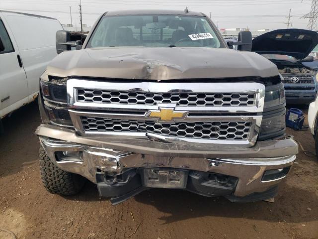 3GCUKREC9EG236894 - 2014 CHEVROLET SILVERADO K1500 LT BROWN photo 5