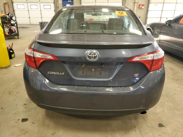 5YFBURHE2FP231403 - 2015 TOYOTA COROLLA L GRAY photo 6