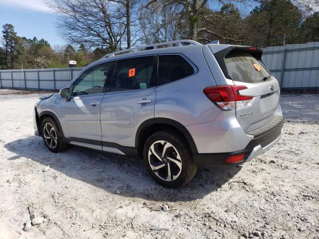 JF2SKARC3NH421419 - 2022 SUBARU FORESTER TOURING 银色 照片 2