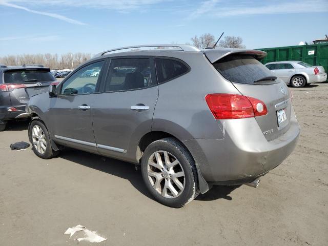 JN8AS5MT7CW289299 - 2012 NISSAN ROGUE S GRAY photo 2