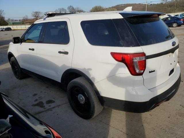 1FM5K8AR7GGD06363 - 2016 FORD EXPLORER POLICE INTERCEPTOR WHITE photo 2