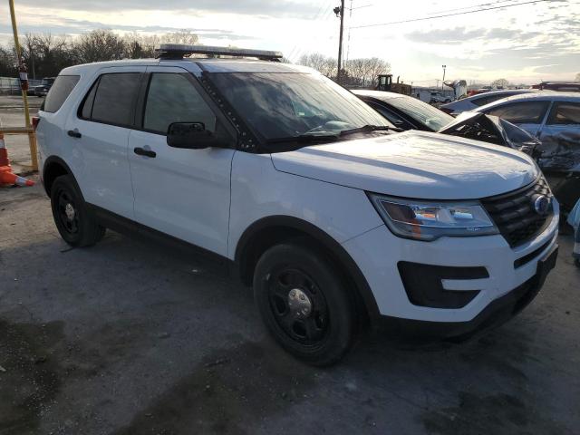 1FM5K8AR7GGD06363 - 2016 FORD EXPLORER POLICE INTERCEPTOR WHITE photo 4