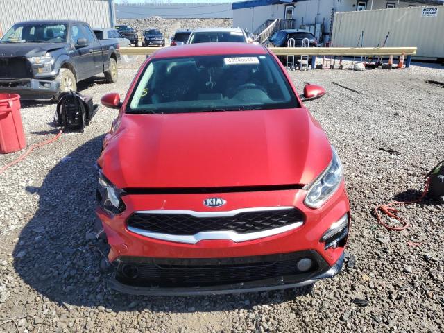 3KPF24AD3KE066498 - 2019 KIA FORTE FE RED photo 5