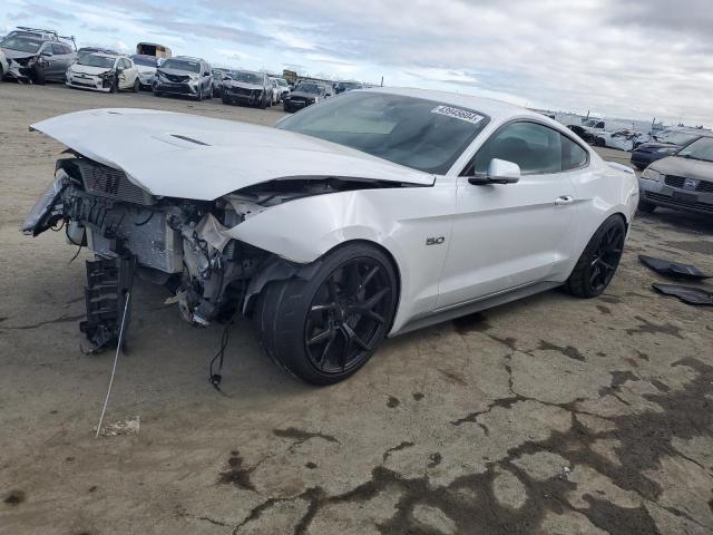 1FA6P8CF4J5181179 - 2018 FORD MUSTANG GT WHITE photo 1