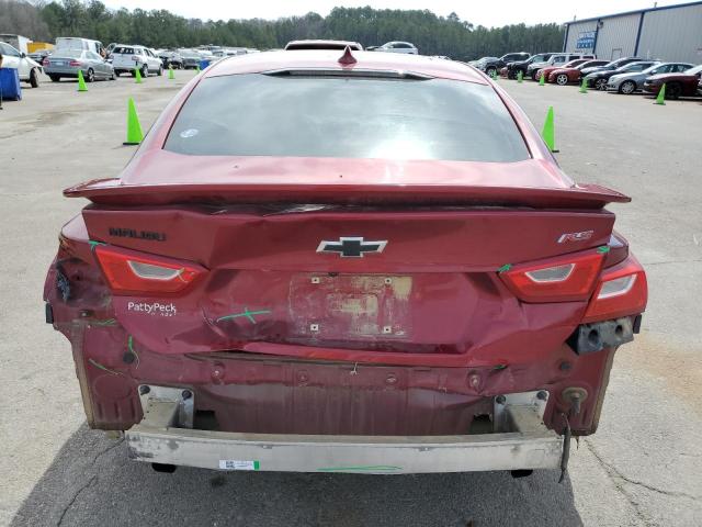 1G1ZG5ST6LF059460 - 2020 CHEVROLET MALIBU RS წითელი ფოტო 6