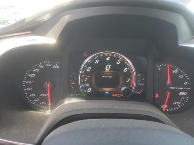 1G1YA2D78E5103009 - 2014 CHEVROLET CORVETTE STINGRAY 1LT GREEN photo 9