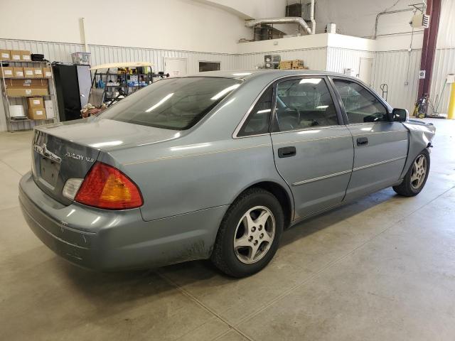 4T1BF28B21U135558 - 2001 TOYOTA AVALON XL SILVER photo 3