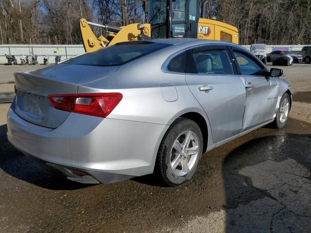 1G1ZB5ST8KF222820 - 2019 CHEVROLET MALIBU LS SILVER photo 3