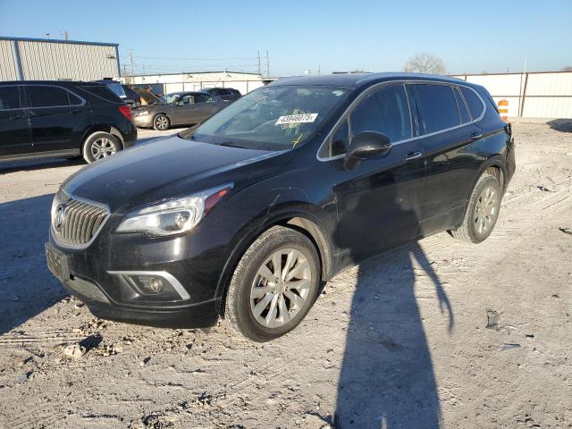 LRBFXBSA6HD096842 - 2017 BUICK ENVISION ESSENCE Սև լուսանկար 1