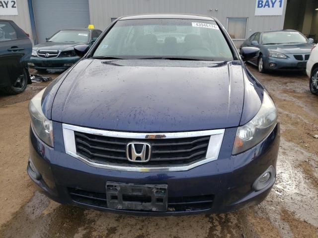 1HGCP2F87AA072814 - 2010 HONDA ACCORD EXL BLUE photo 5