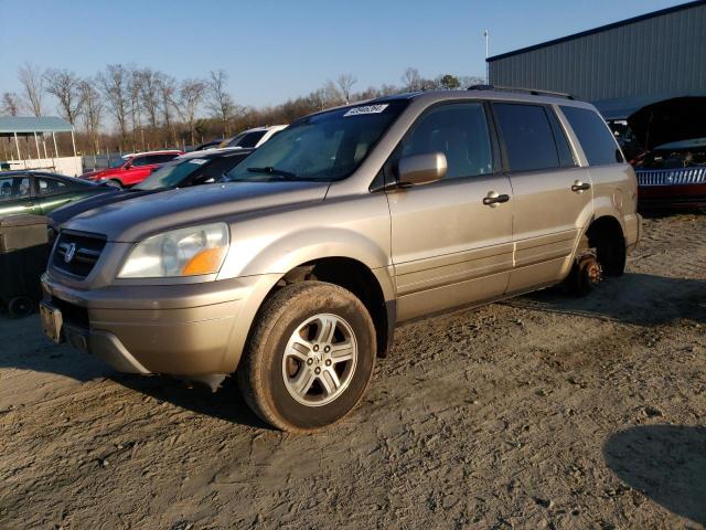 5FNYF18455B029288 - 2005 HONDA PILOT EX GOLD photo 1