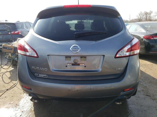 JN8AZ1MW9EW508345 - 2014 NISSAN MURANO S GRAY photo 6