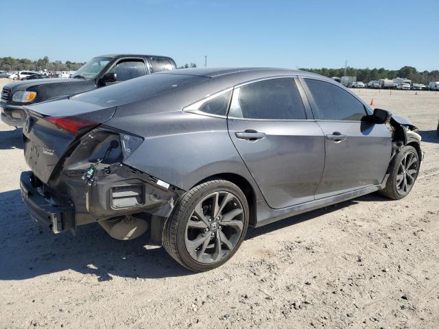 2HGFC2F84MH502863 - 2021 HONDA CIVIC SPORT GRAY photo 3